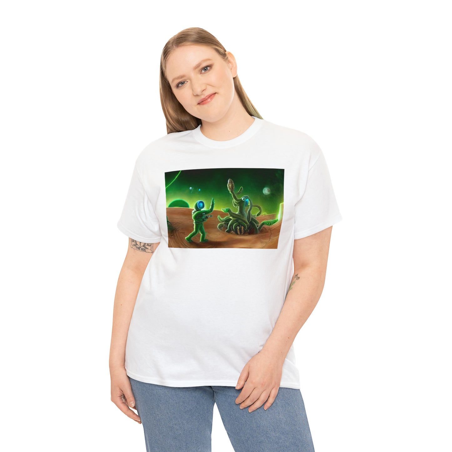 HELLO Unisex Heavy Cotton Tee