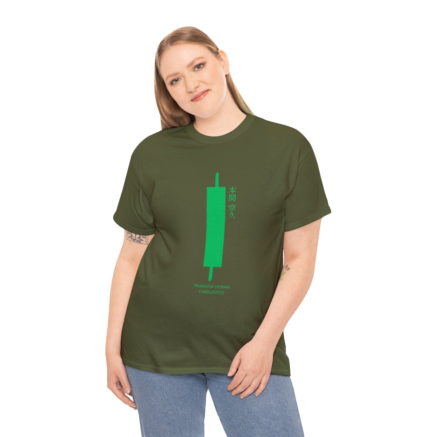 HONMA Green - Unisex Heavy Cotton Tee