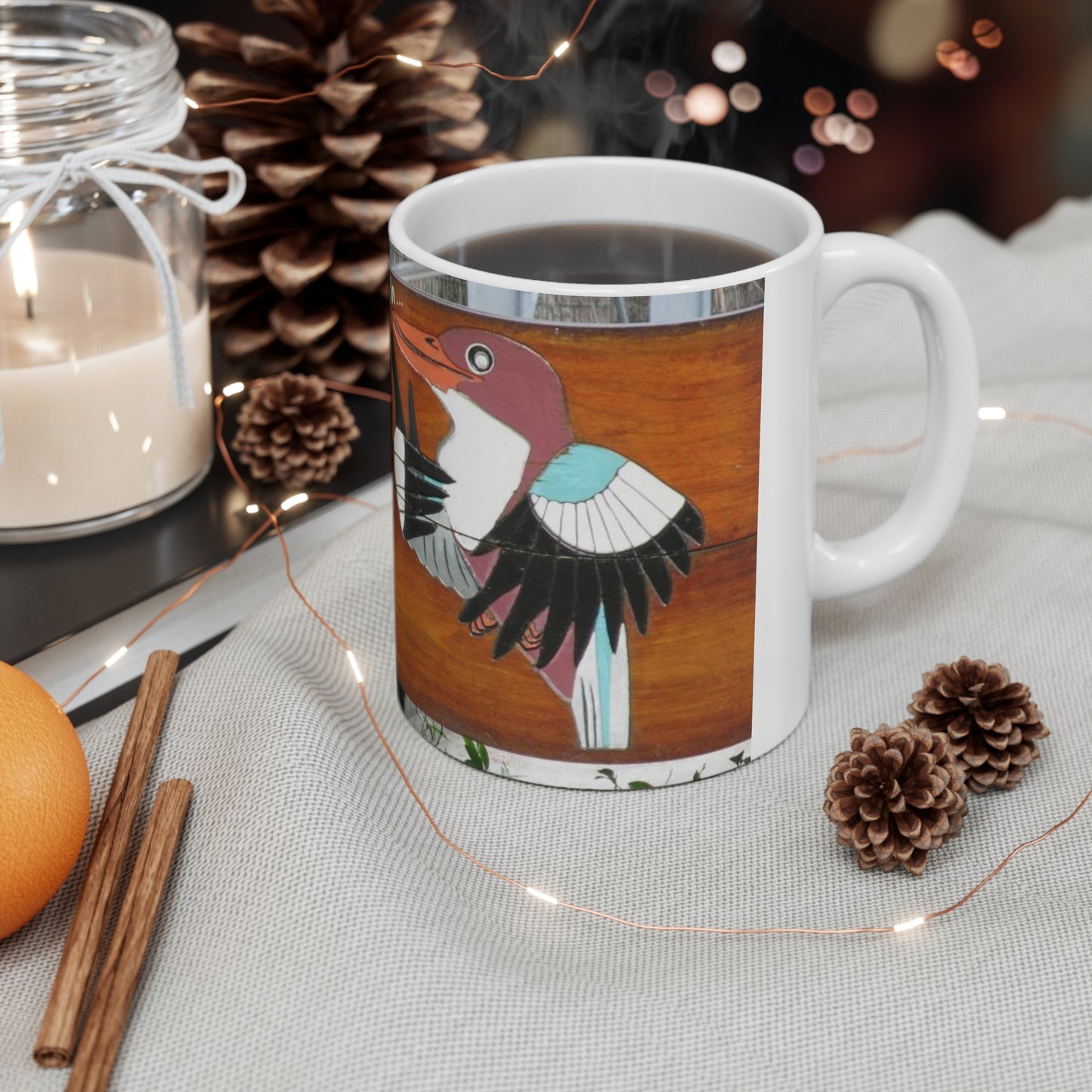 Shh BIRDS Ceramic Mug 11oz