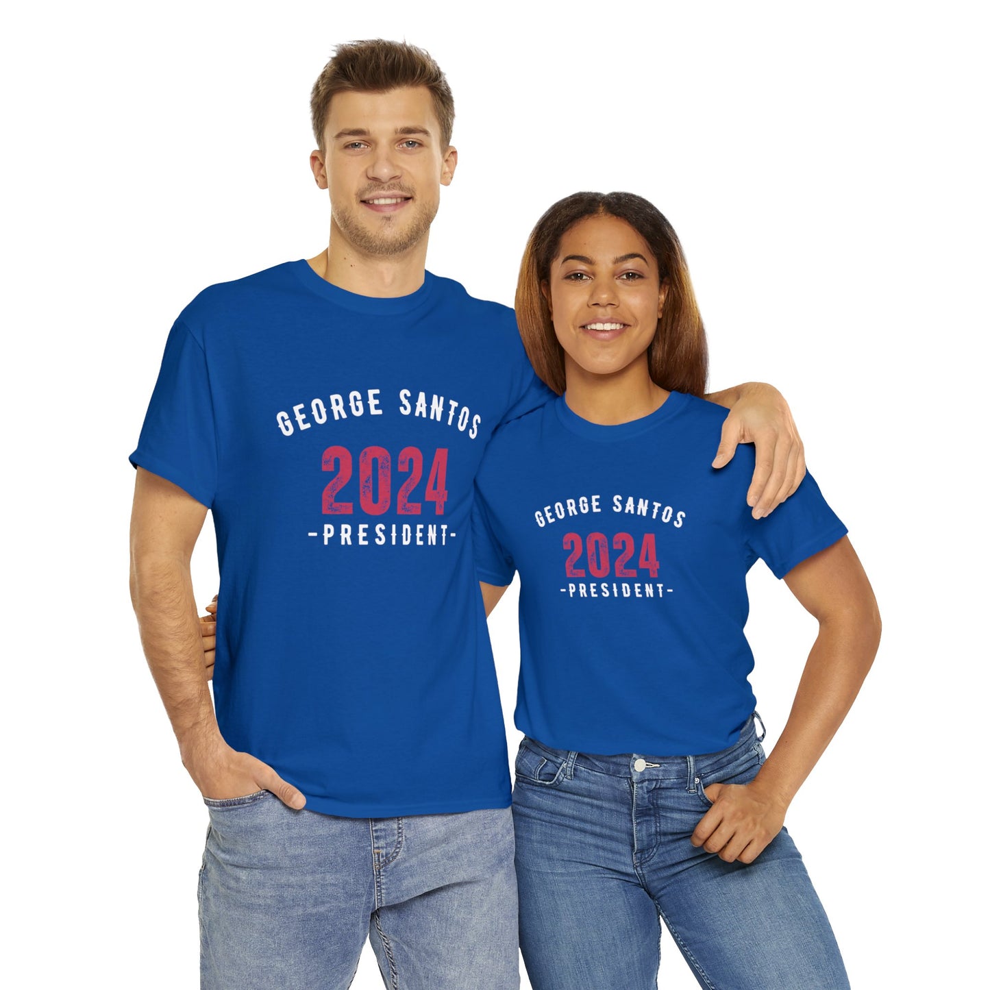 Santos for Pesident 2024 Unisex Heavy Cotton Tee