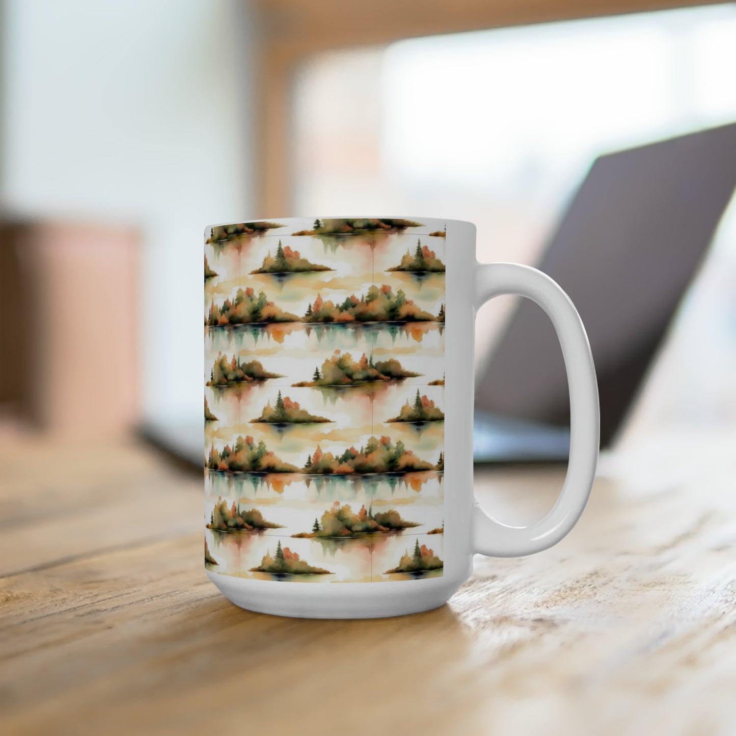 watercolor - Ceramic Mug 15oz