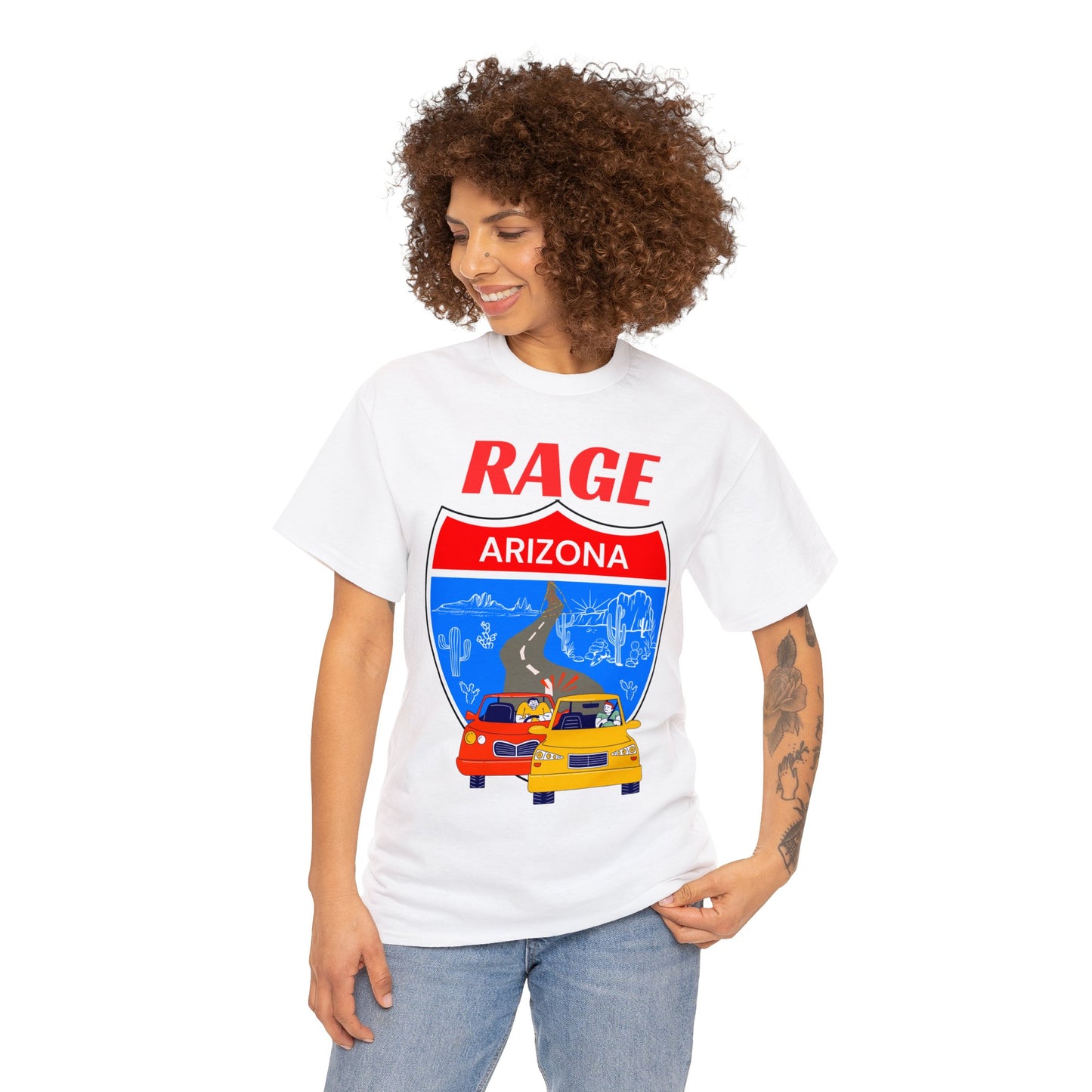 RAGE AZ - Unisex Heavy Cotton Tee