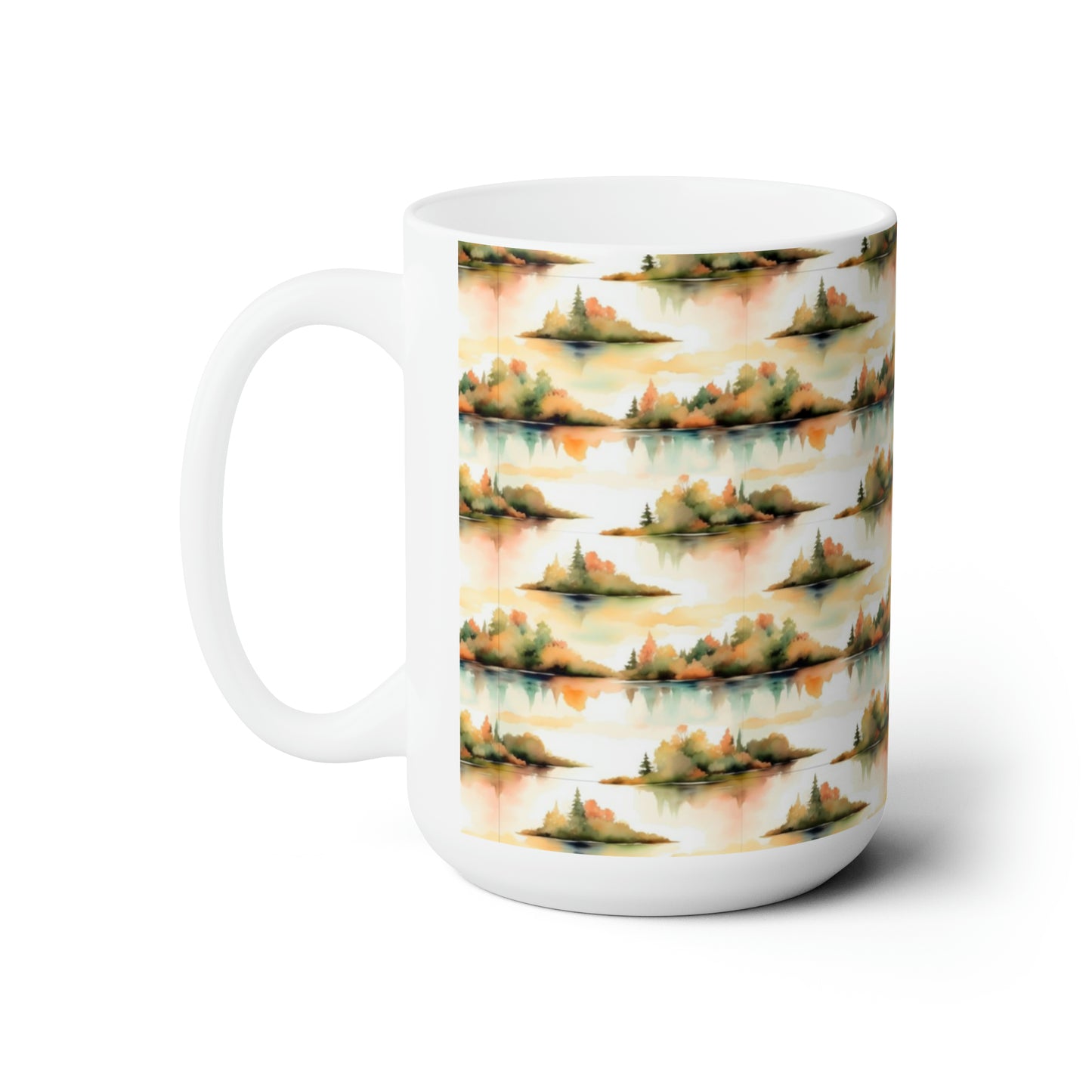 watercolor - Ceramic Mug 15oz