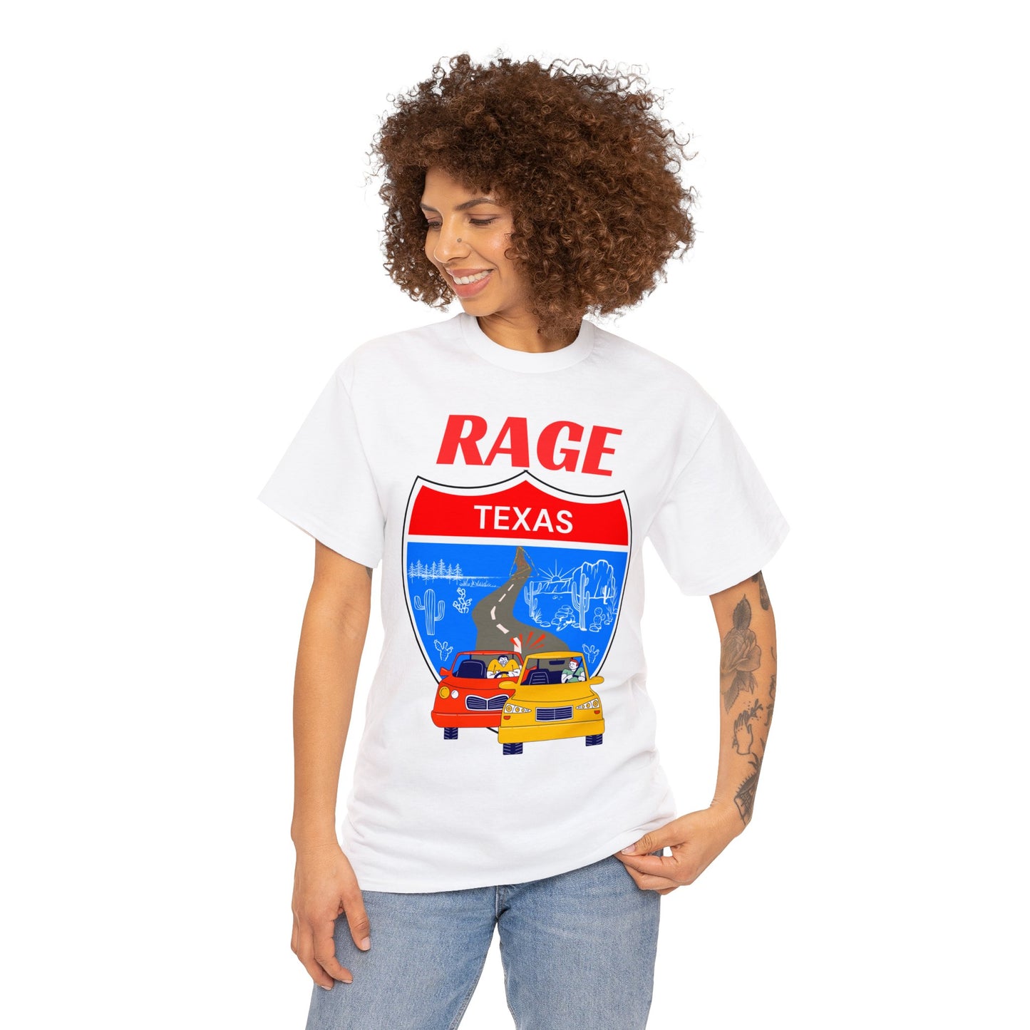 RAGE TX - Unisex Heavy Cotton Tee