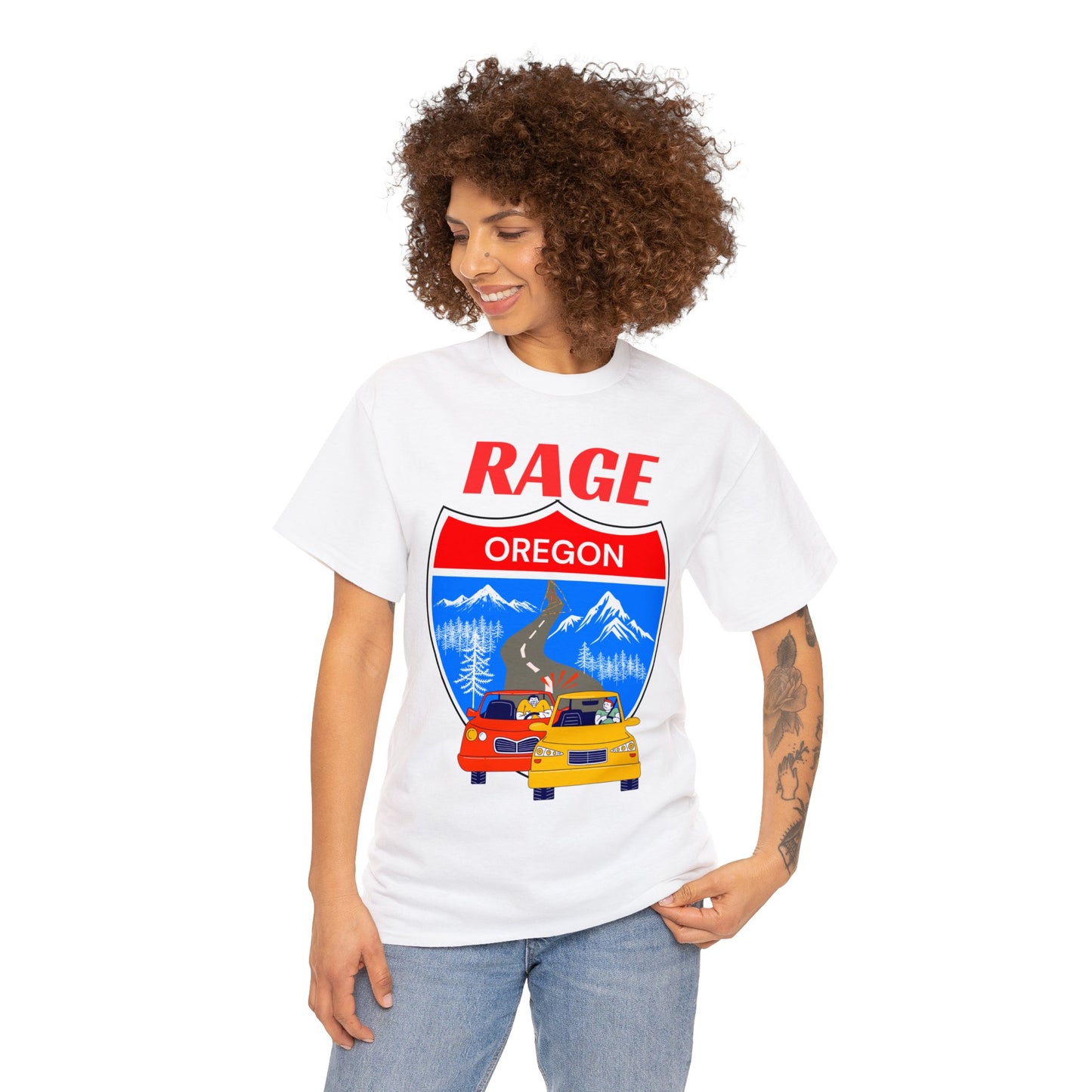 RAGE OR - Unisex Heavy Cotton Tee