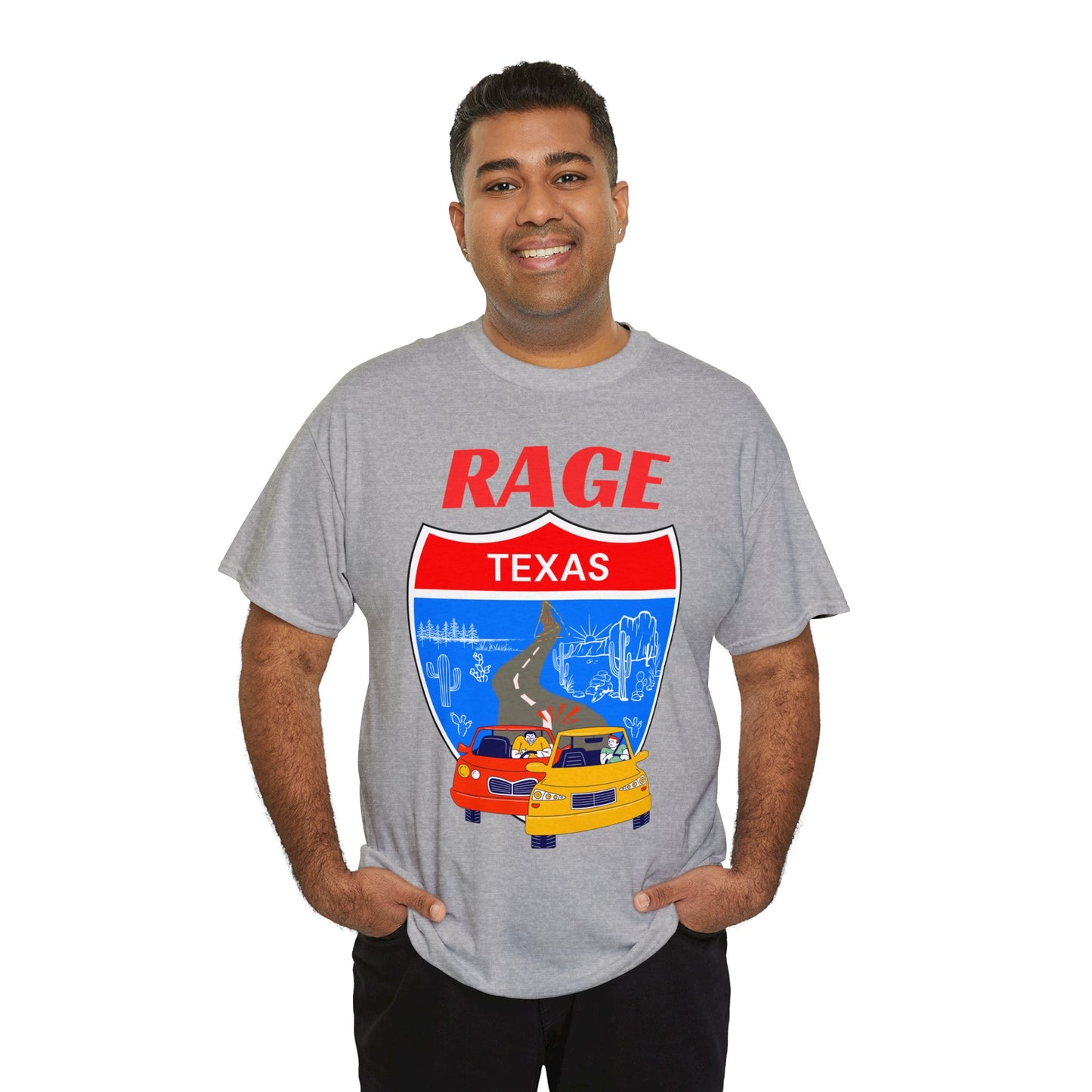 RAGE TX - Unisex Heavy Cotton Tee