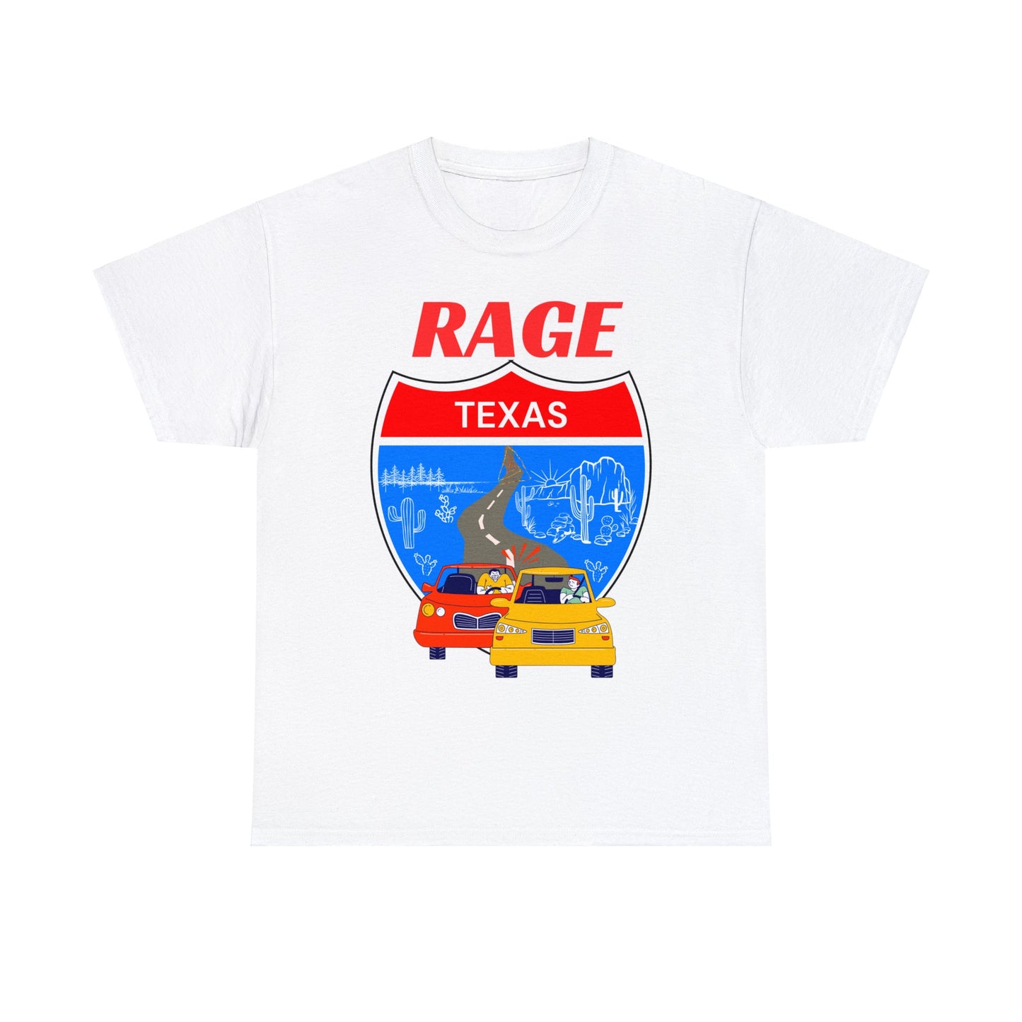 RAGE TX - Unisex Heavy Cotton Tee