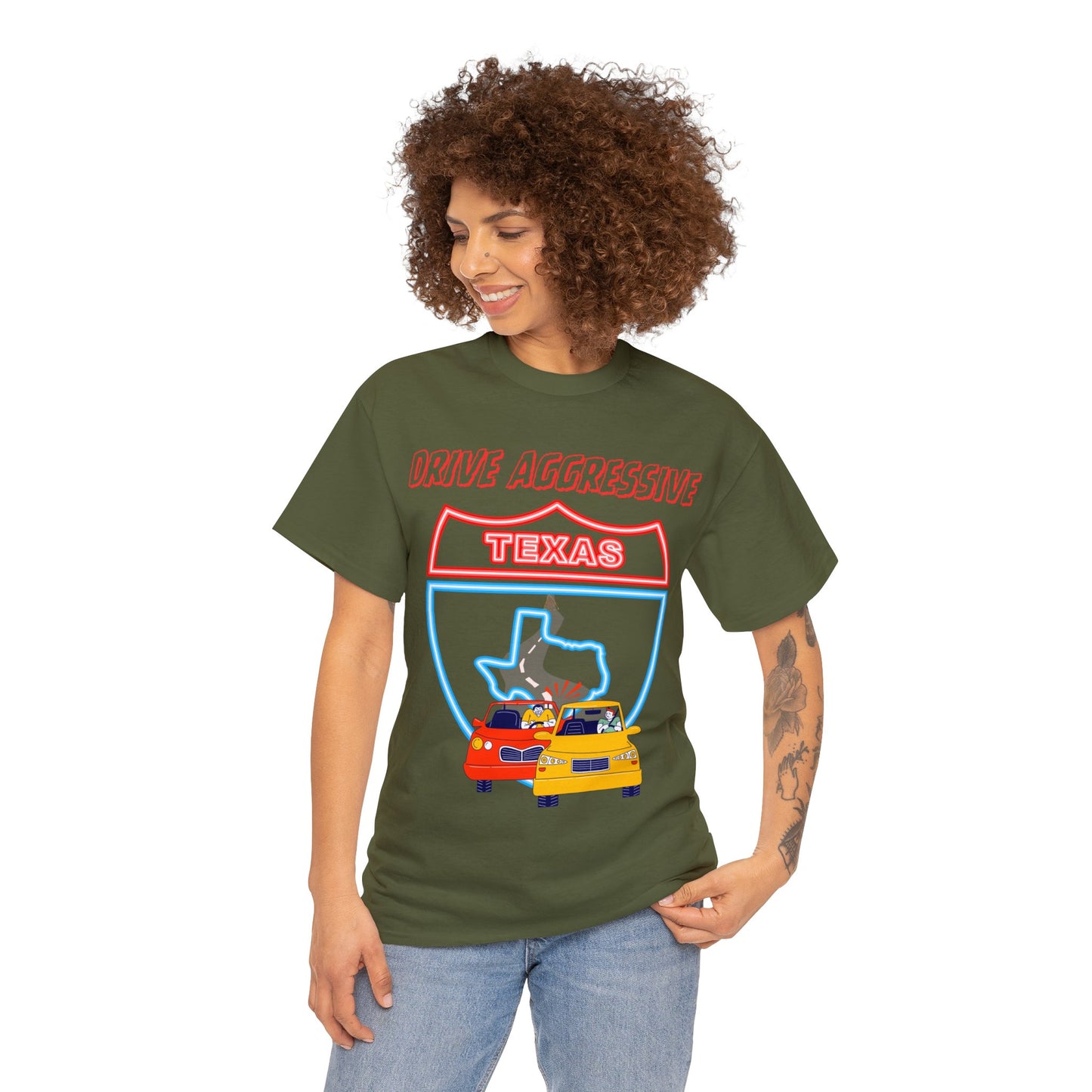 Drive Agro TX - Unisex Heavy Cotton Tee