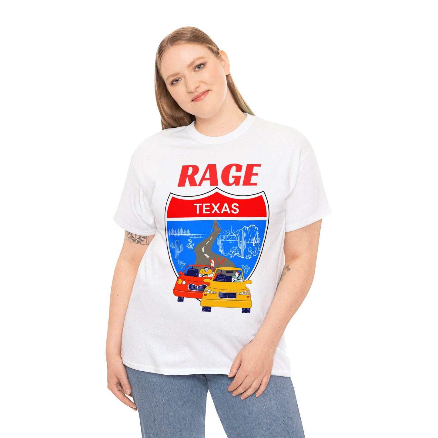 RAGE TX - Unisex Heavy Cotton Tee