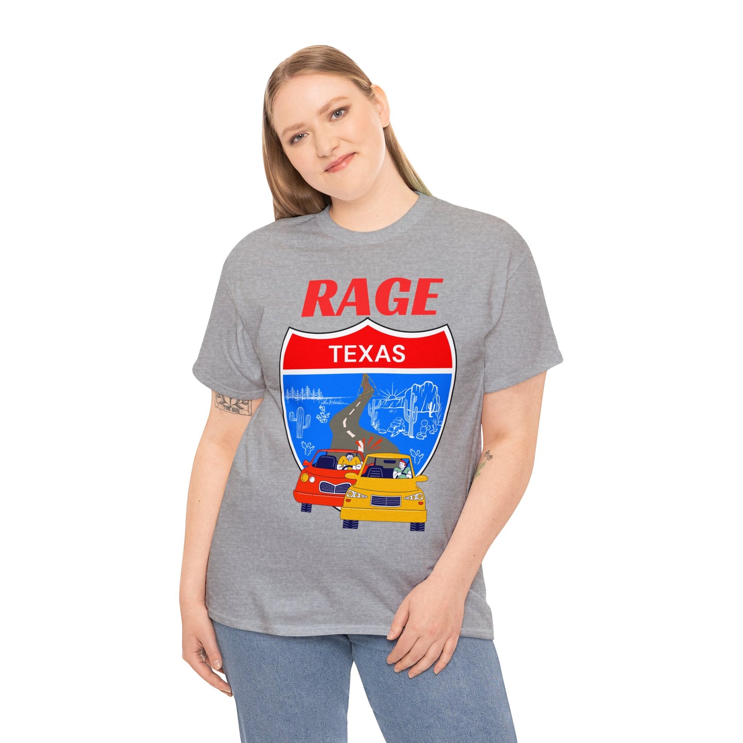 RAGE TX - Unisex Heavy Cotton Tee