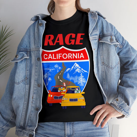 RAGE CA  - Unisex Heavy Cotton Tee