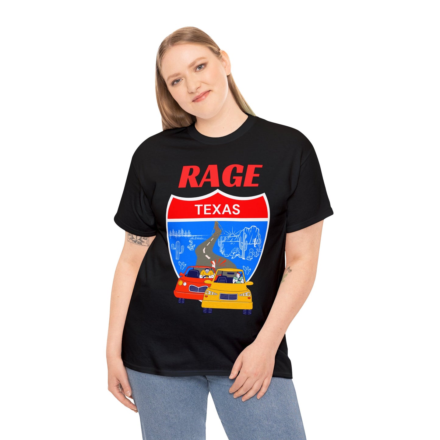 RAGE TX - Unisex Heavy Cotton Tee