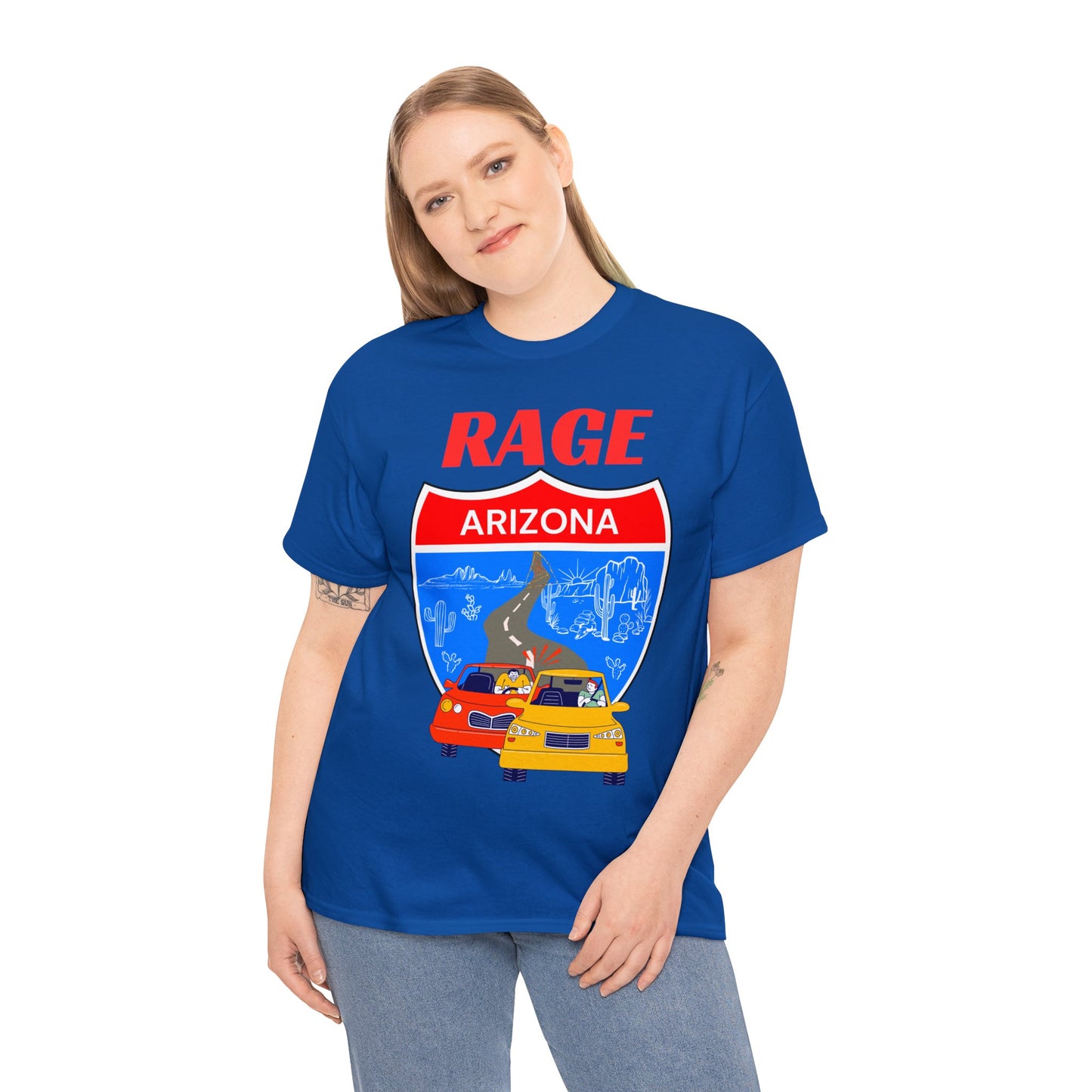 RAGE AZ - Unisex Heavy Cotton Tee