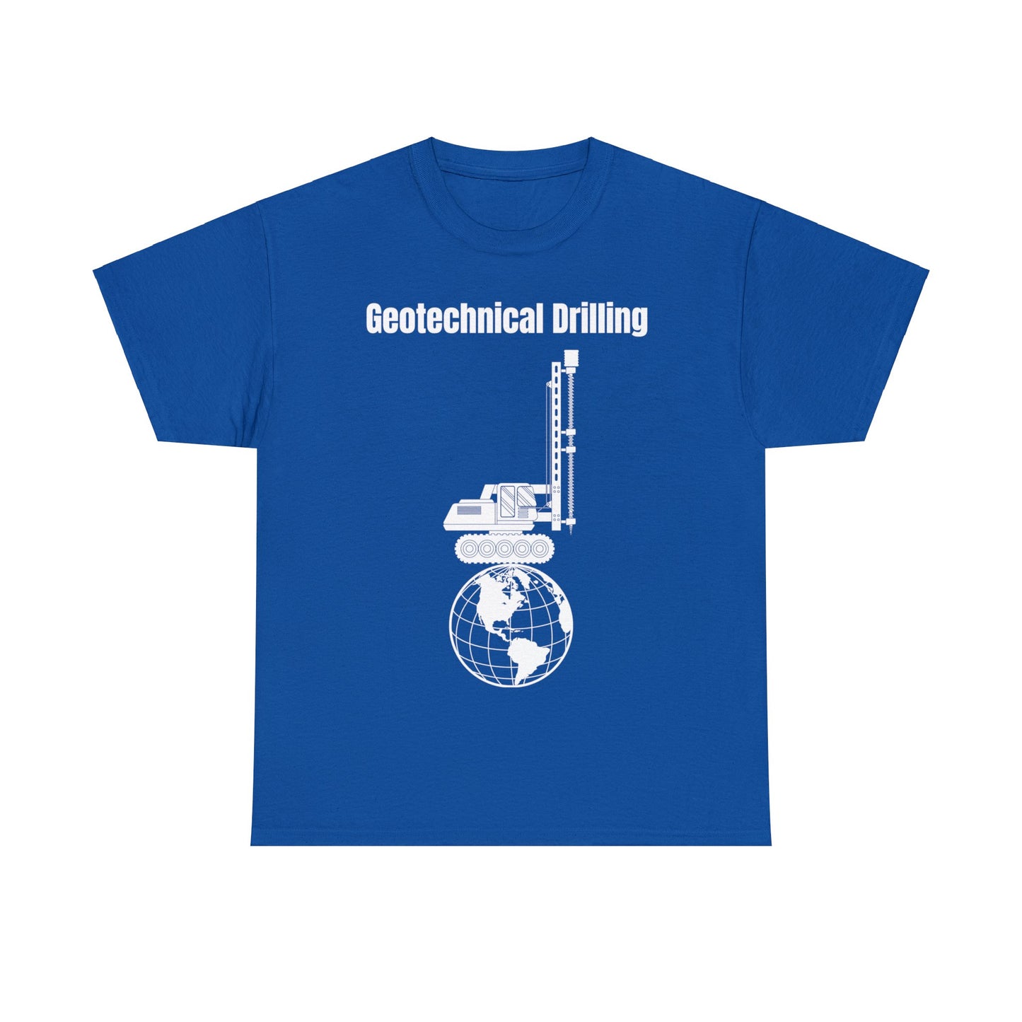 Geotechnical Drilling  - Unisex Heavy Cotton Tee