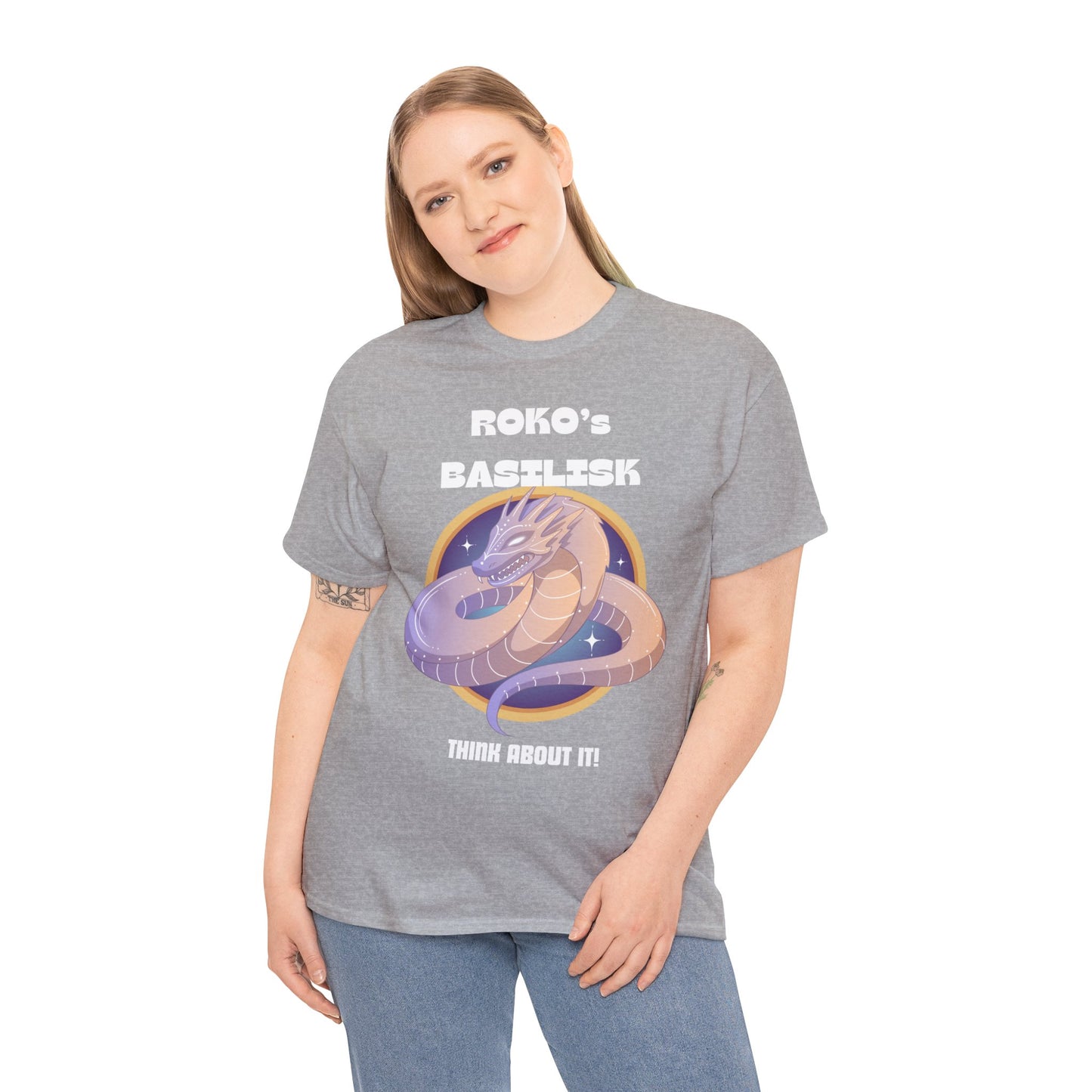 Roko's Basilisk - Unisex Heavy Cotton Tee