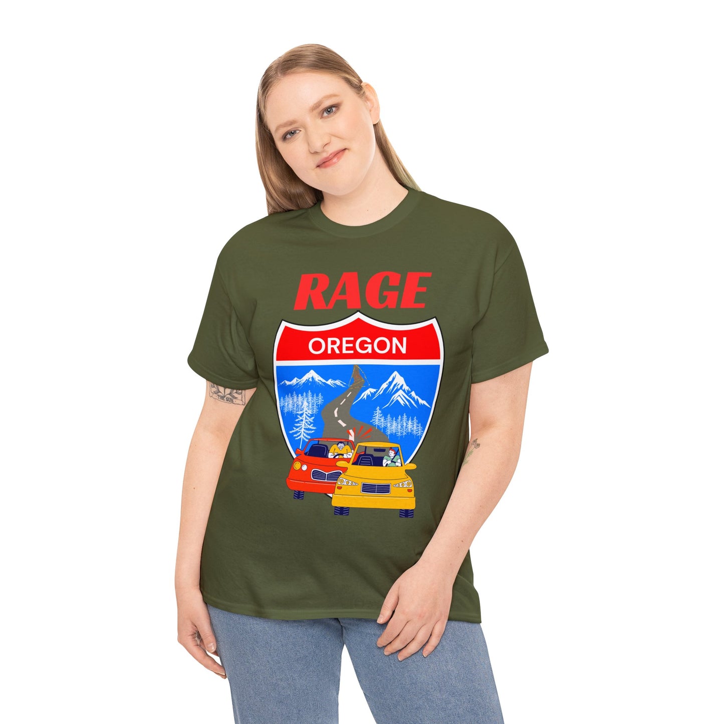 RAGE OR - Unisex Heavy Cotton Tee