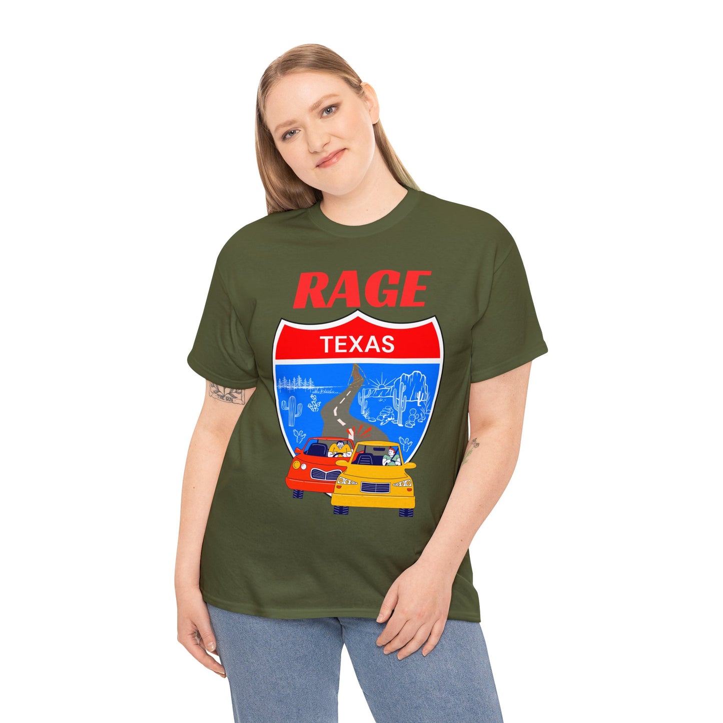 RAGE TX - Unisex Heavy Cotton Tee