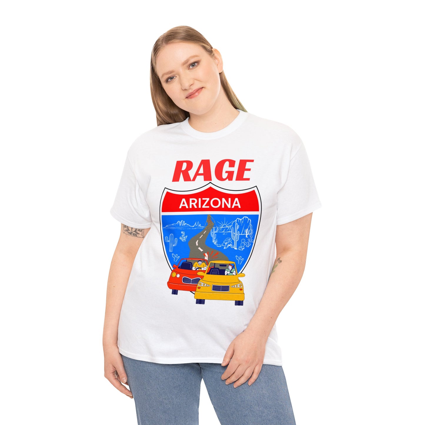 RAGE AZ - Unisex Heavy Cotton Tee
