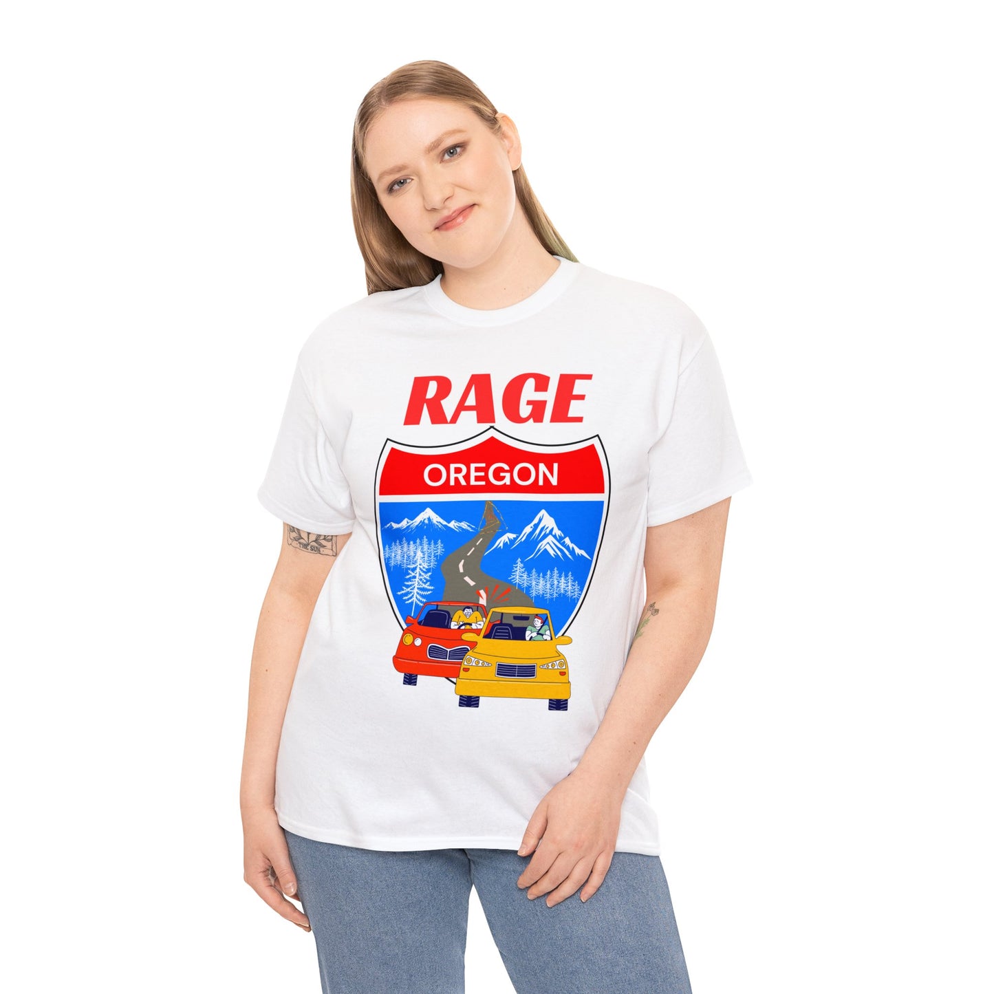 RAGE OR - Unisex Heavy Cotton Tee