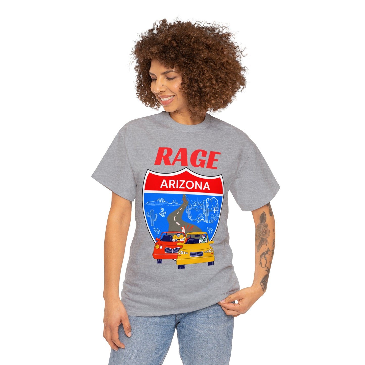 RAGE AZ - Unisex Heavy Cotton Tee