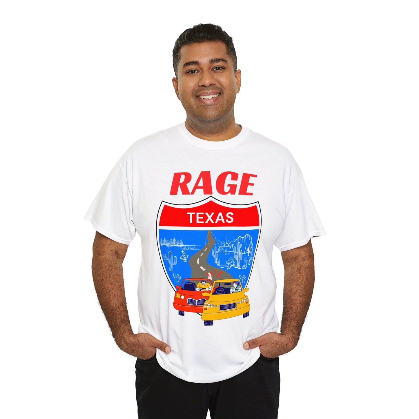 RAGE TX - Unisex Heavy Cotton Tee