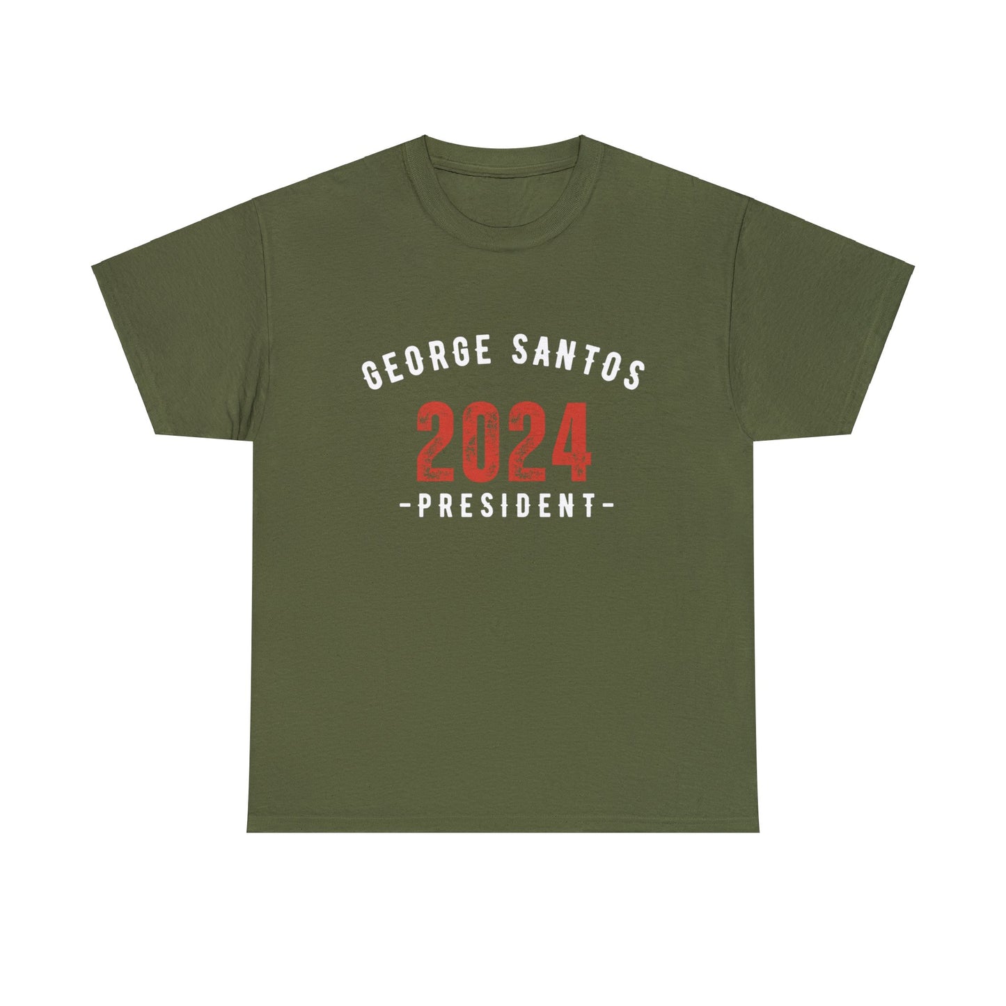 Santos for Pesident 2024 Unisex Heavy Cotton Tee