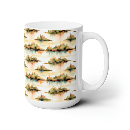 watercolor - Ceramic Mug 15oz