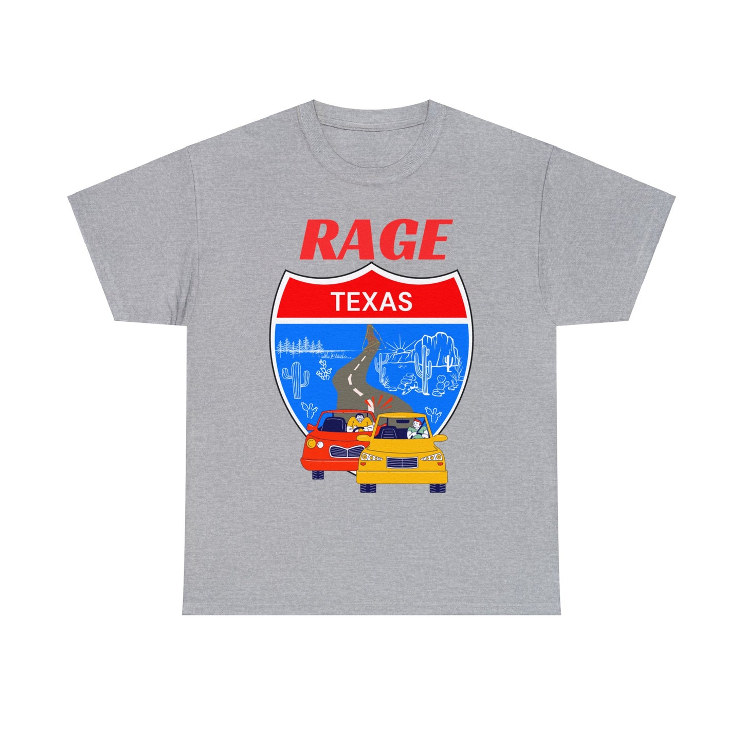 RAGE TX - Unisex Heavy Cotton Tee